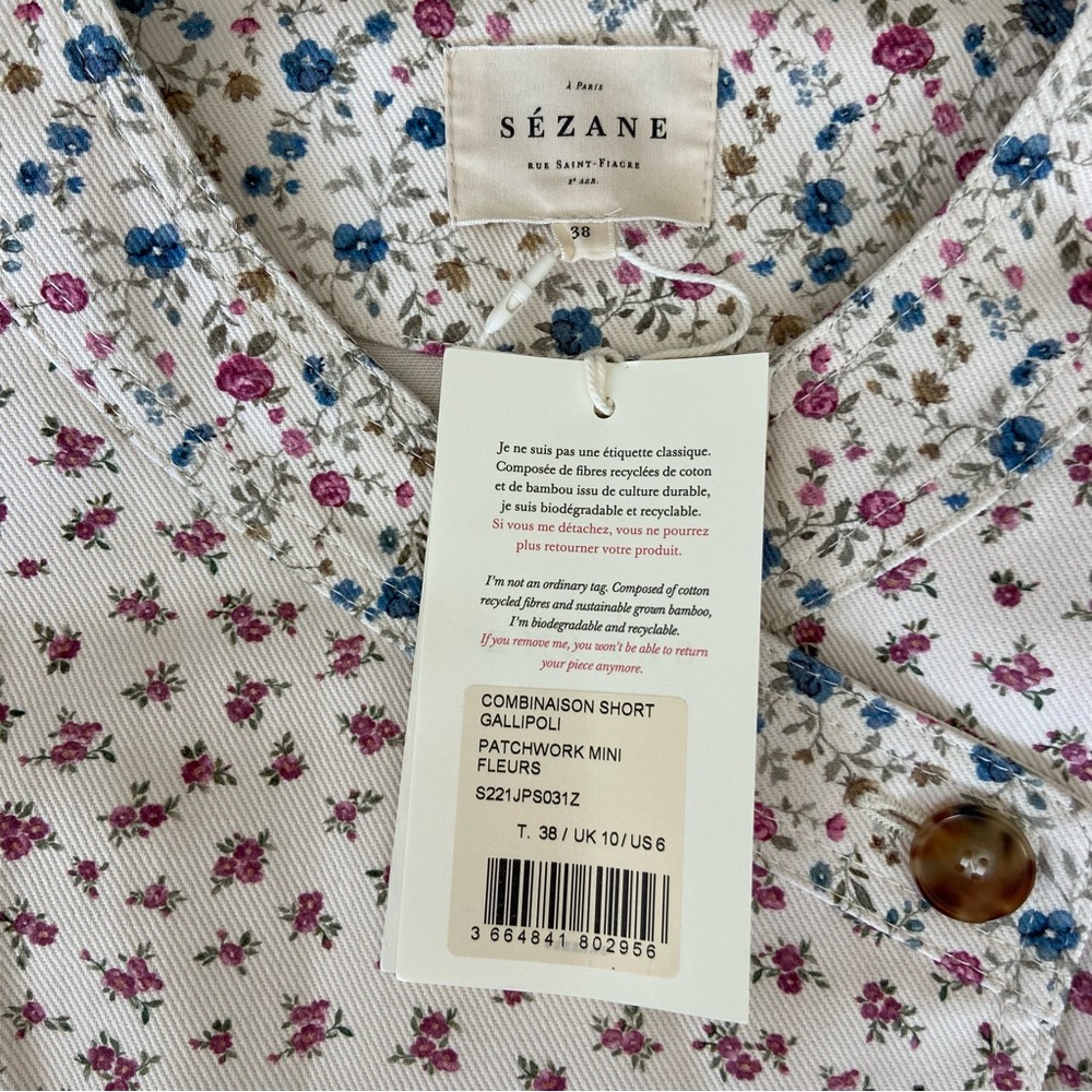 🌿|NWT| Sézane Gallipoli Jumpsuit - Picture 7 of 15